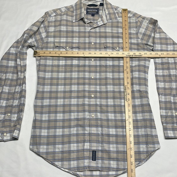 Rough Stock Panhandle Slim Pearl Snap Button Down - Picture 2 of 10